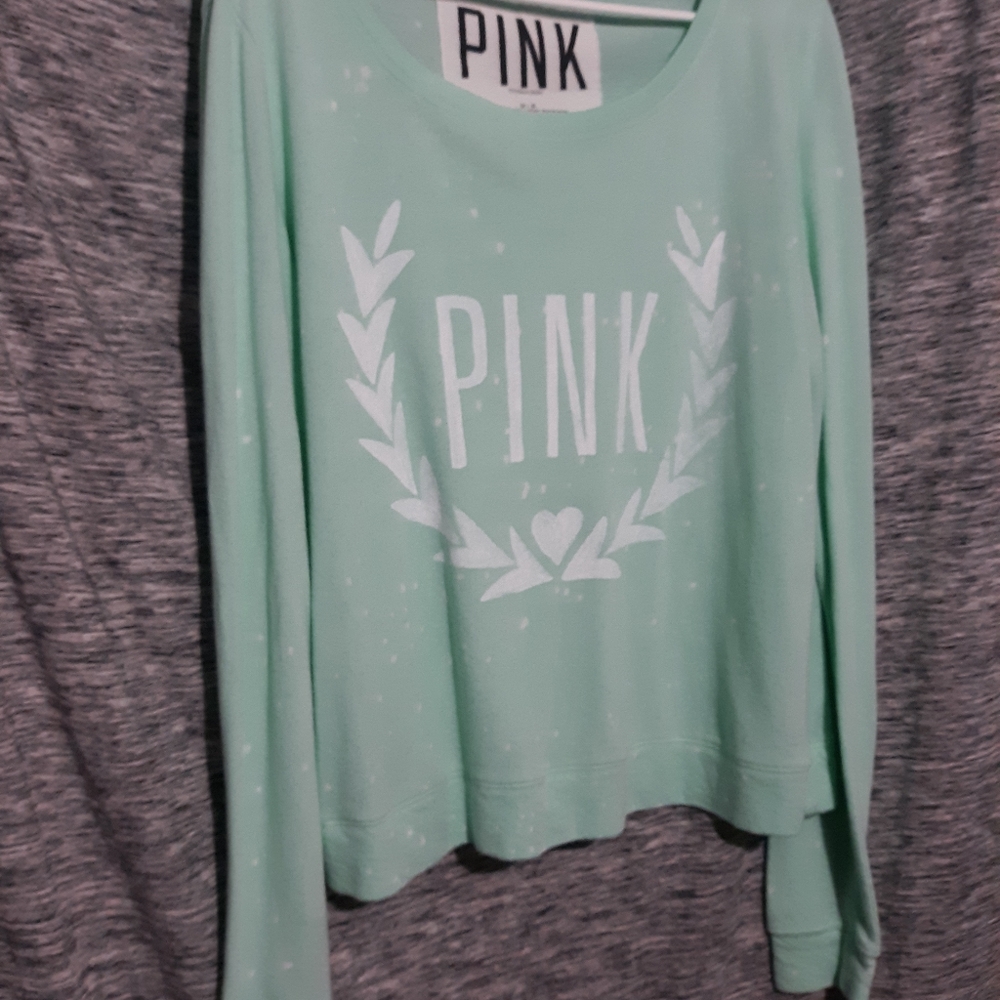 VS PINK Semi-Sheer Pullover Top - Picture 2 of 10